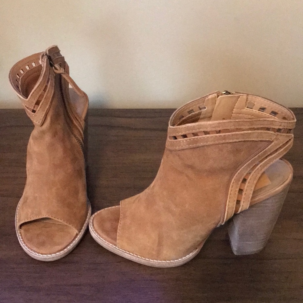 Dolce Vita Natasha Open Toe Booties